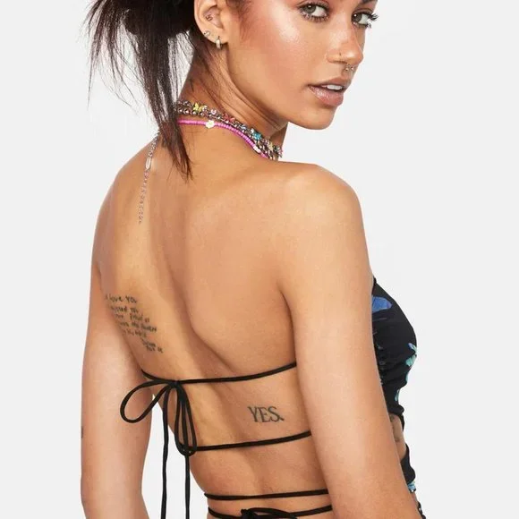 Motel Rocks Ersa Cut Out Top size S - Picture 5 of 5